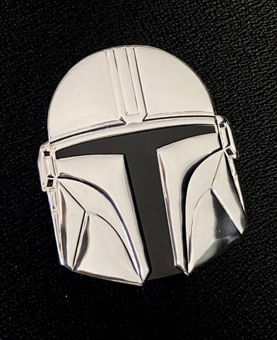 Beskar Mandalorian Helmet Adhesive Emblem - Tactical Outfitters