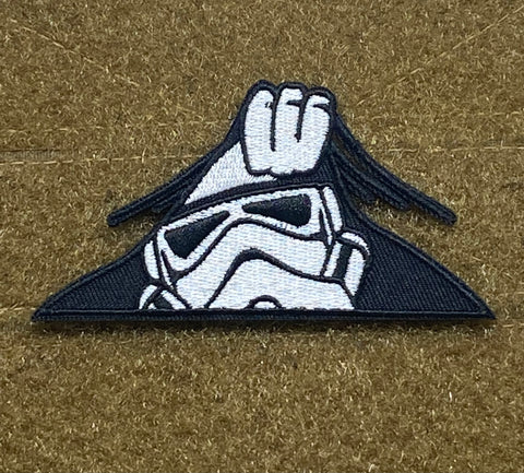Peeking Trooper Morale Patch - Tactical Outfitters