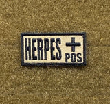 Herpes +/- Morale Patch - Tactical Outfitters