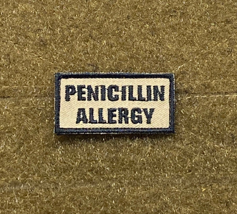 Penicillin Allergy Morale Patch - Tactical Outfitters