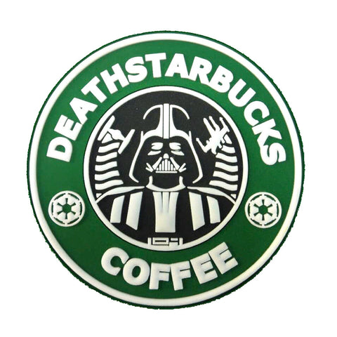 Deathstarbucks Coffee PVC Morale Patch - Tactical Outfitters