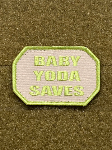 Baby Yoda Saves - Mojo Tactical Morale Patch - Tactical Outfitters
