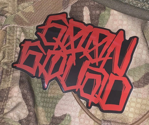 Goon Squad Black/Red Sticker - Tactical Outfitters