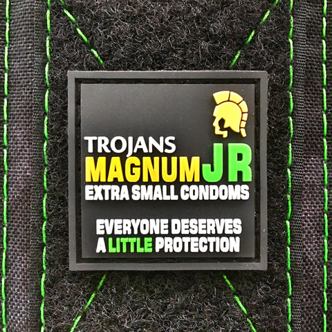 TROJANS MAGNUM JR EXTRA SMALL CONDOM PVC MORALE PATCH - Tactical Outfitters