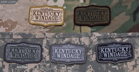 KENTUCKY WINDAGE MORALE PATCH - Tactical Outfitters