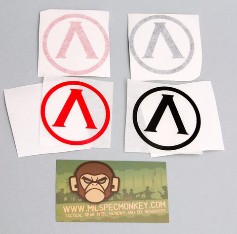 LAMBDA SHIELD STICKER - Tactical Outfitters
