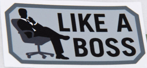 Like A Boss Sticker - Tactical Outfitters