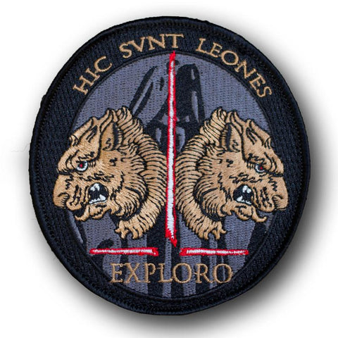HERE BE LIONS MORALE PATCH - Tactical Outfitters