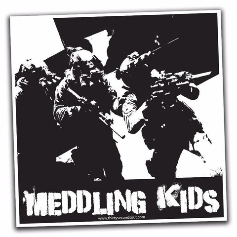 MEDDLING KIDS STICKER - Tactical Outfitters