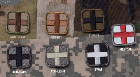 Medic Square 1inch Patch - Tactical Outfitters