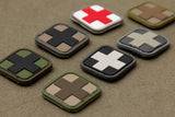 MEDIC SQUARE 1" PVC PATCH - Tactical Outfitters