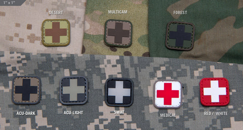 MEDIC SQUARE 1 PVC PATCH – Tactical Outfitters