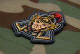 MING DYNASTY WARRIOR HEAD PVC MORALE PATCH - Tactical Outfitters