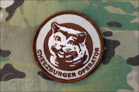 Cheezburger Operator Morale Patch - Tactical Outfitters