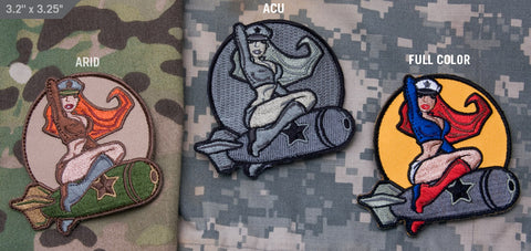Pinup Girl 1 Patch - Tactical Outfitters