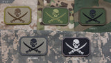 Pirate Skull Flag PVC Morale Patch - Tactical Outfitters