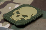 PIRATE SKULL LARGE PVC MORALE PATCH - Tactical Outfitters