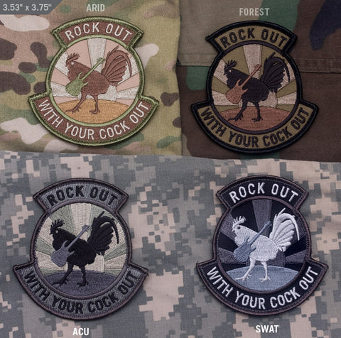 Rock Out Morale Patch - Tactical Outfitters