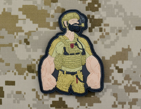 POPEYE THE OPERATOR 3D PVC MORALE PATCH - Tactical Outfitters