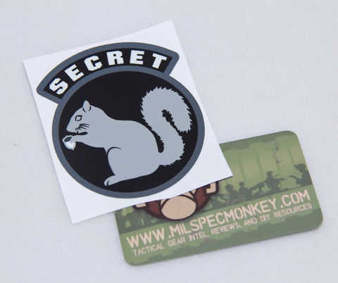 Secret Squirrel Decal - Tactical Outfitters