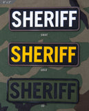 SHERIFF 6x2 PVC Patch - Tactical Outfitters