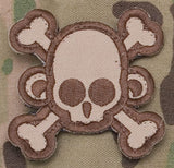 Skullmonkey - Crossbones Patch - Tactical Outfitters