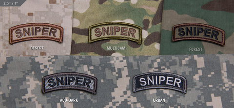 Sniper Tab Patch - Tactical Outfitters