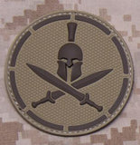 Spartan Helmet PVC Patch - Tactical Outfitters