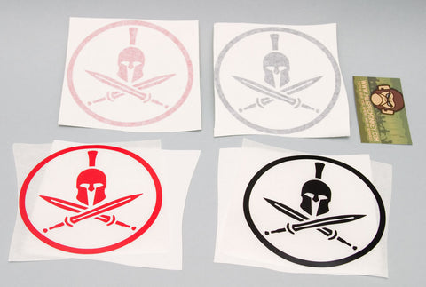 Spartan Helmet STICKER - Tactical Outfitters