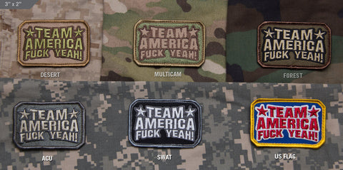 TEAM AMERICA MORALE PATCH - Tactical Outfitters