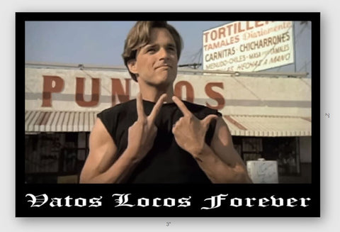 Vatos Locos Forever Sticker - Tactical Outfitters
