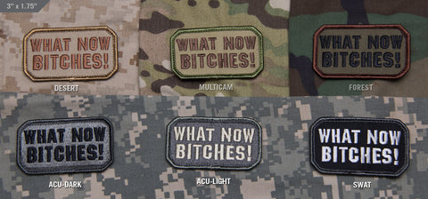 WHAT NOW! MORALE PATCH - Tactical Outfitters